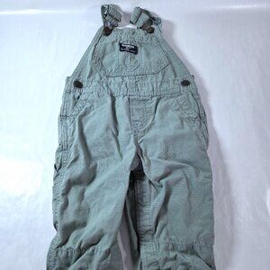 OshKosh B'gosh Sage Green Overalls Size 12m